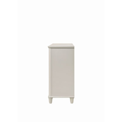 Commode Laveda fini blanc perle