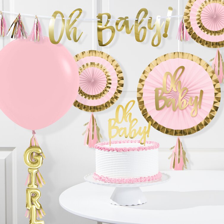 Oh Baby, Baby Shower Decor, Baby Shower Decorations Girl, Baby