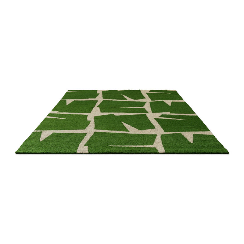 Tapis touffeté à la main Moqui, Rectangle 8 pi 2 po x 11 pi 6 po