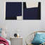 In Blue Set Canvas Abstract Print by Oliver Gal, Black Frame, 12 x 12-1428514307-1428514544