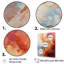 «Gold Pink Desert Mirage» en spirale sur toile-95868892-134191358