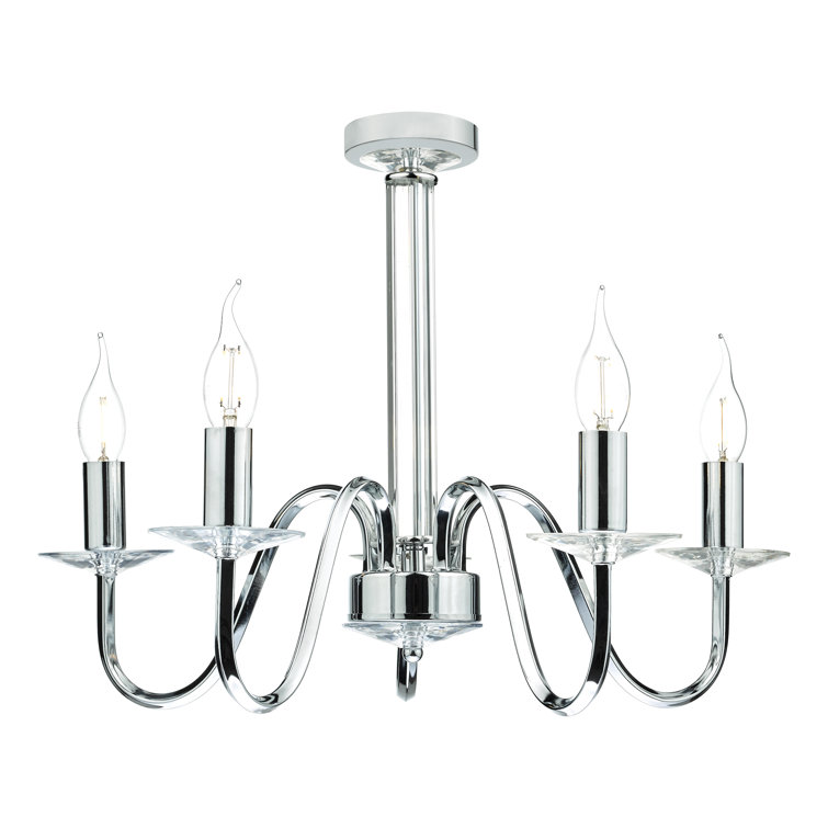 Milla 5-Light Candle-Style Chandelier