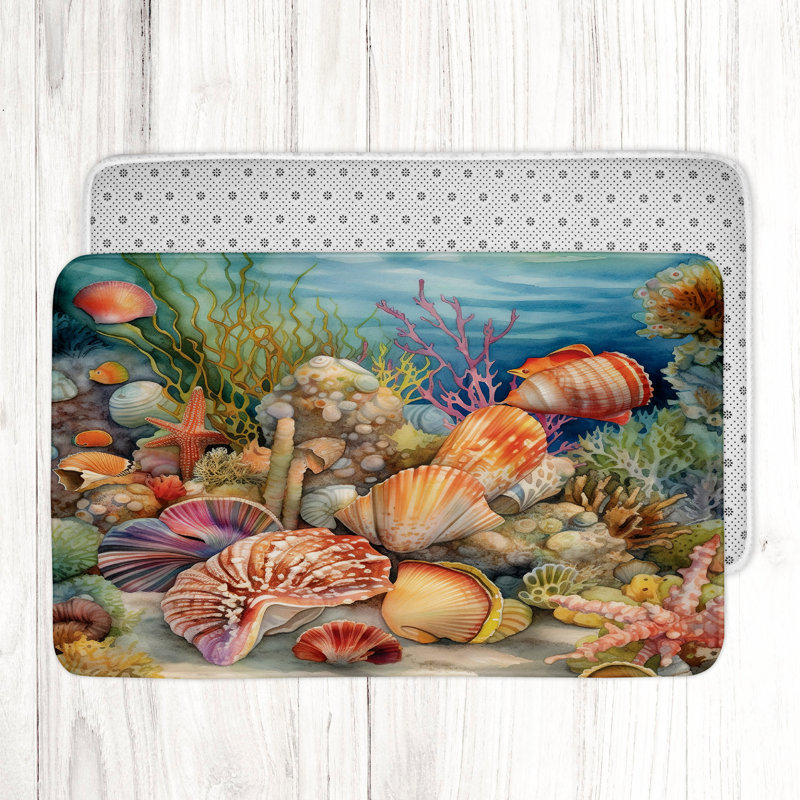 Trieu Memory Foam Non-Slip Bath Mat