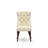 3 Piece Dining Table Set Includes a Rectangle Kitchen Table with Dropleaf and 2 Padded Chairs, Mahogany-1754062510-1754062504