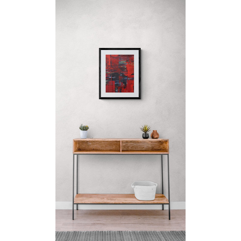 Breaking Through Print by Alice Lipping, 21.25" H x 17.25" W