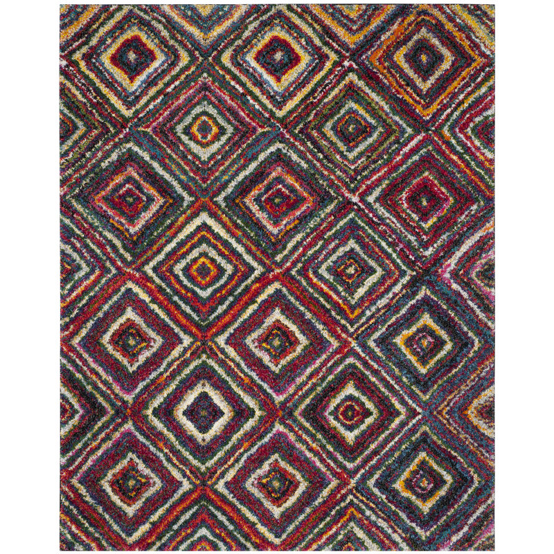 Gleno Performance Geometric Rug, Rectangle 9' x 12'