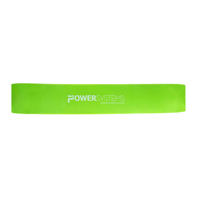 Power Systems 12" Versa Loop Resistance Bands (10-Pack) - Light (7-27 lb) Durable Workout Bands
