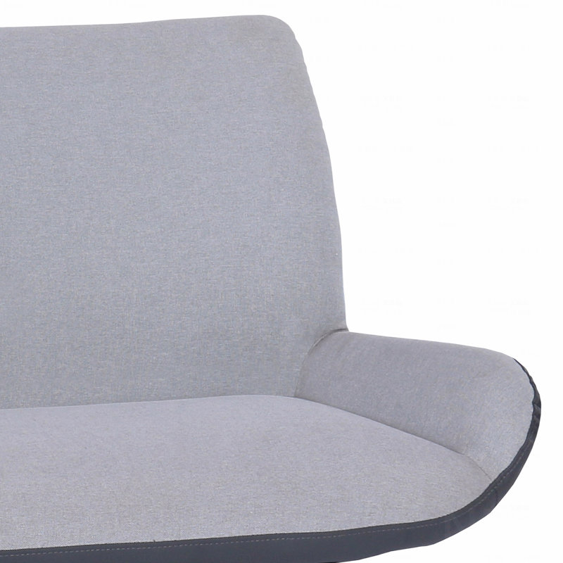 Banc de style contemporain brossé