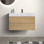 Meuble-lavabo flottant mural 36 po avec lavabo-100166248