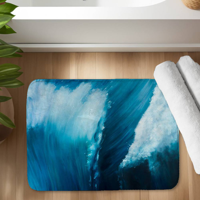 Carramar Microfiber Non-Slip Bath Mat