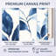 Décoration murale feuilles bleues Botanical Wash II - feuillage bleu-1578967559-1578967553