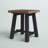 Adam 21" Wide Rustic Industrial Solid Wood Rectangular Side Table