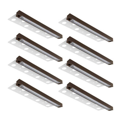 Powder Coated Finish Integrated LED Aluminium Step Light