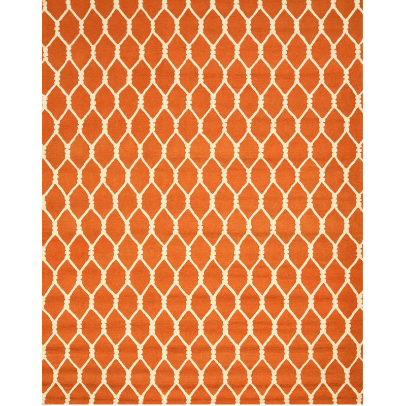 Hand Tufted Wool Geometric Area Rug