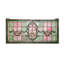Victorian Tulips Transom Stained Glass Window