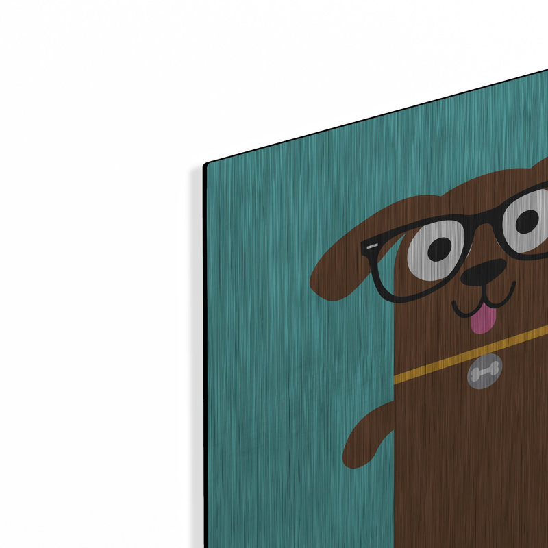 " Bow Wow Dachshund " by Todd Art, 12" H x 12" W