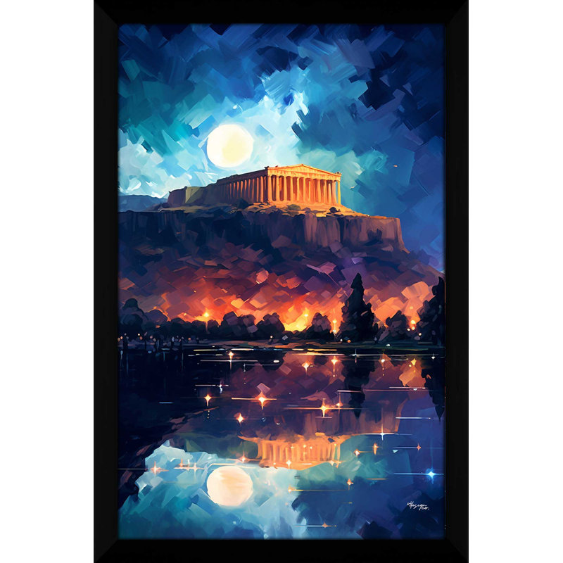 "Parthénon, Athènes, Grèce" par V2 Design Co., reproduction sur acrylique, H 49,5 po x l 33,5 po x P 1 po