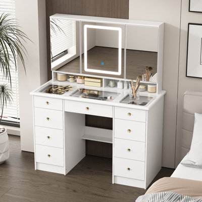 Dressing Table with Mirror