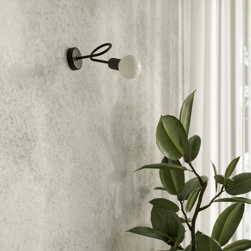 Abyad Chandelier, 5 Lights, 35cm H x 55cm W x 55cm D, Black