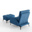Affric 60cm Wide Velvet Wing Chair Recliner-2130332474