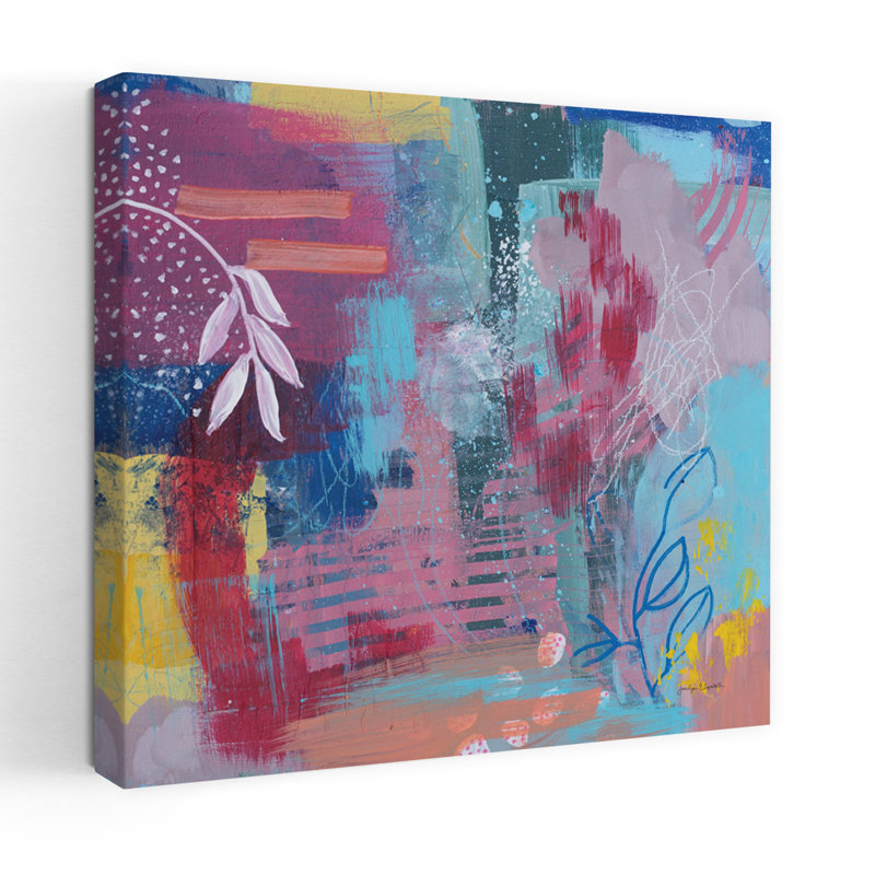 Play Board Contemporary Abstract Art, 18" H x 18" W
