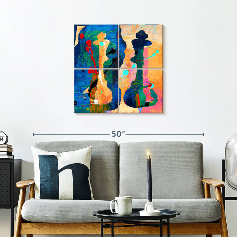 Senne Two Kings, 26" H x 26" W