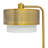 Palermo 65.25'' Gold Arched Floor Lamp