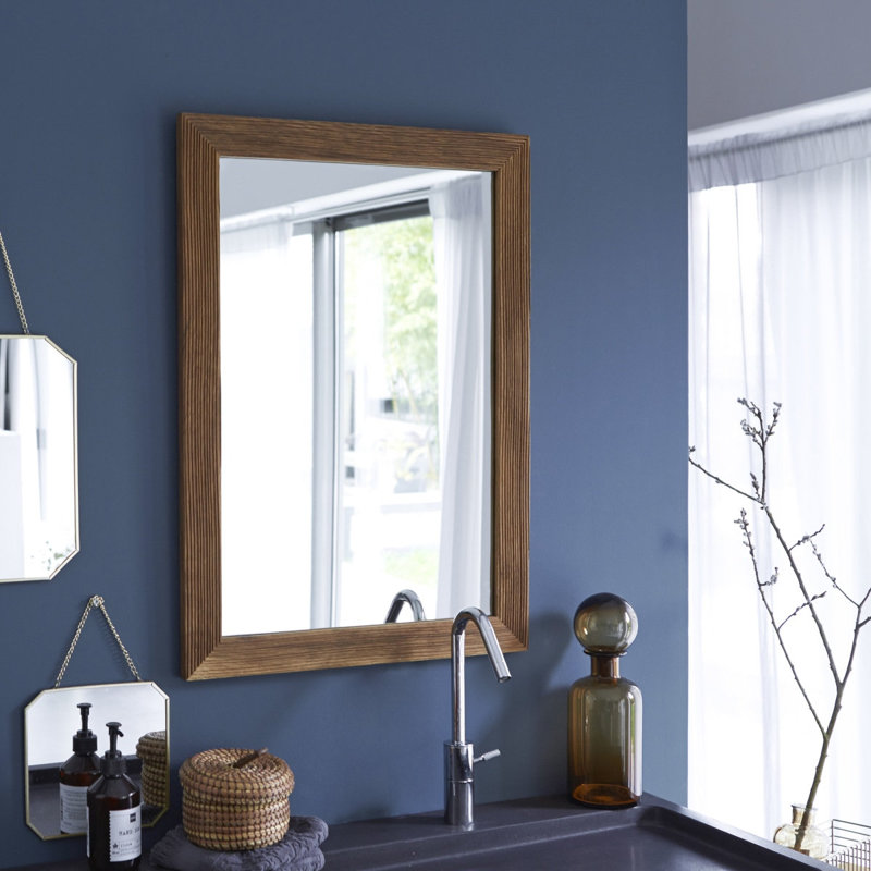 Karl Solid Wood Rectangle Mirror