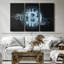 "Bitcoin Crypto" sur toile-248474285