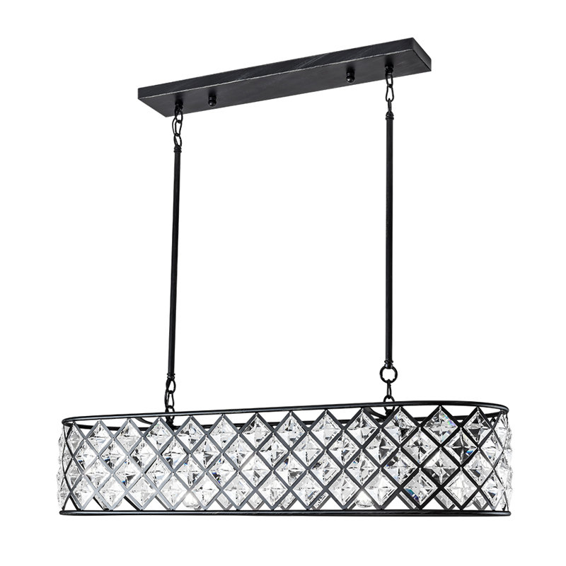 Lustre tambour 5 lumières à intensité variable l 35,8 po Dallas