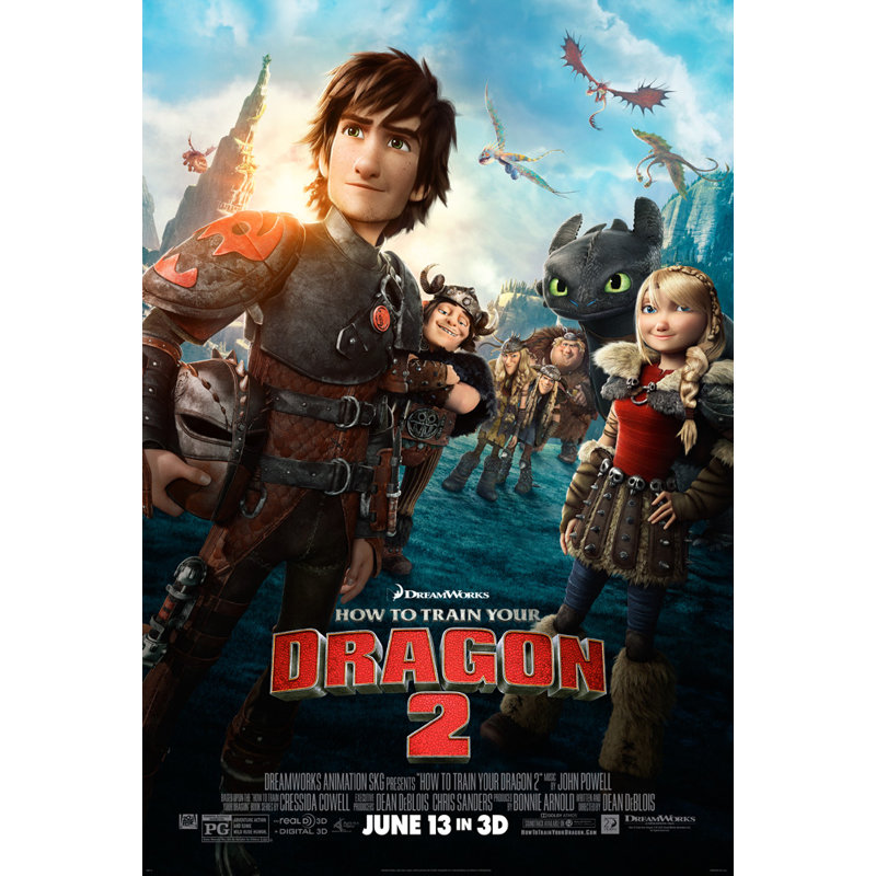 Comment entraîner votre dragon 2, H 48 po x l 32 po