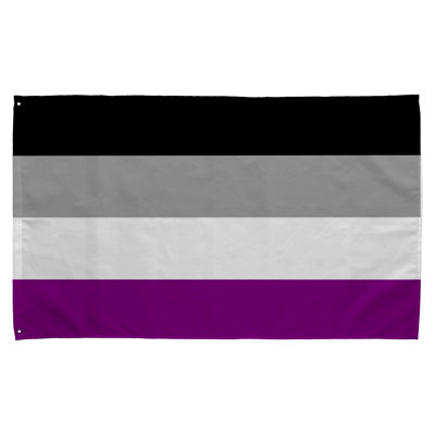Drapeau de la fierté asexuelle — Drapeau