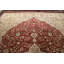 Tapis Tabriz rouge noué à la main 12 x 18