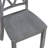 Deni 17" Wide Cross Back Dining Chairs-19674980