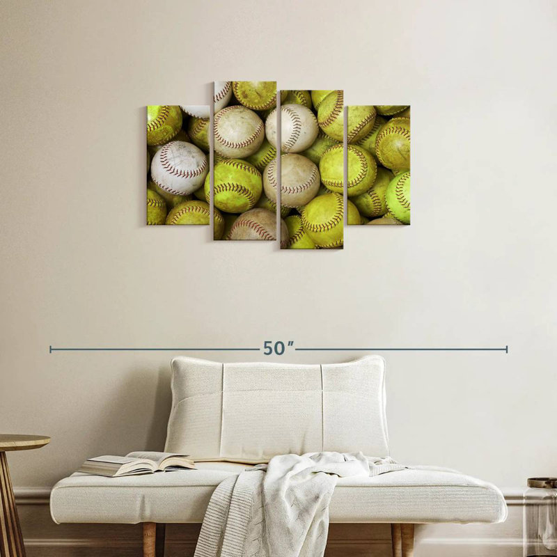Collection de balle de Sirci, H 22 po x l 36 po