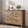 Commode double 6 tiroirs Mize