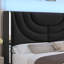 Lit de rangement en velours à oreilles avec 2 tiroirs Sturminster-47713963-46454902