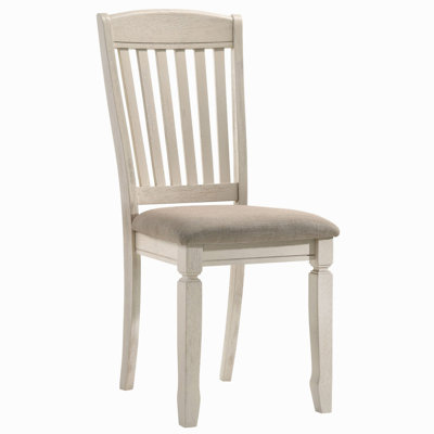 Slatted Back Side Chairs (Set Of 2)