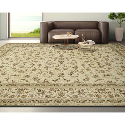 Tapis rectangulaire noué à la main