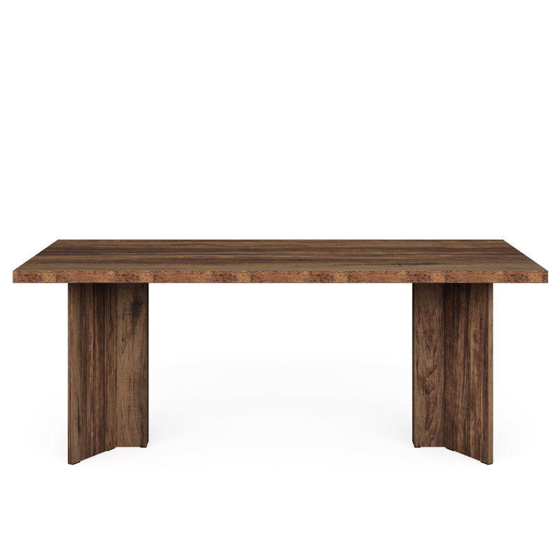 Bureau de direction 63 po Farmhouse, Noyer foncé