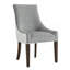 Chaise rembourrée Jackson - Fumée