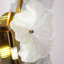 4 lampes murales luxueuses à fleurs de style français