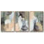 Ensemble de 3 toiles tendues Indigo Bonsai-97792262-97792267
