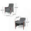 Fauteuil en tissu