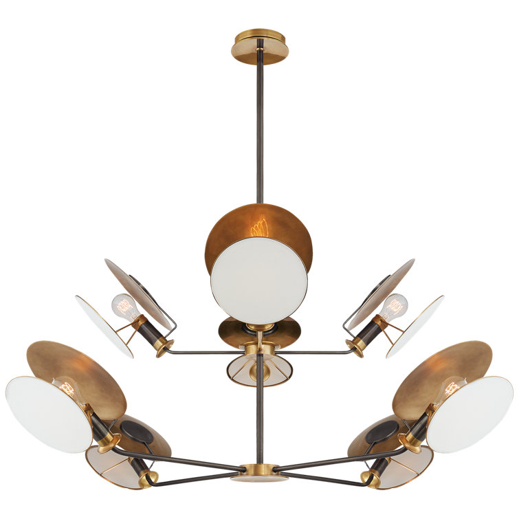 Thomas O'Brien Osiris Large Reflector Chandelier
