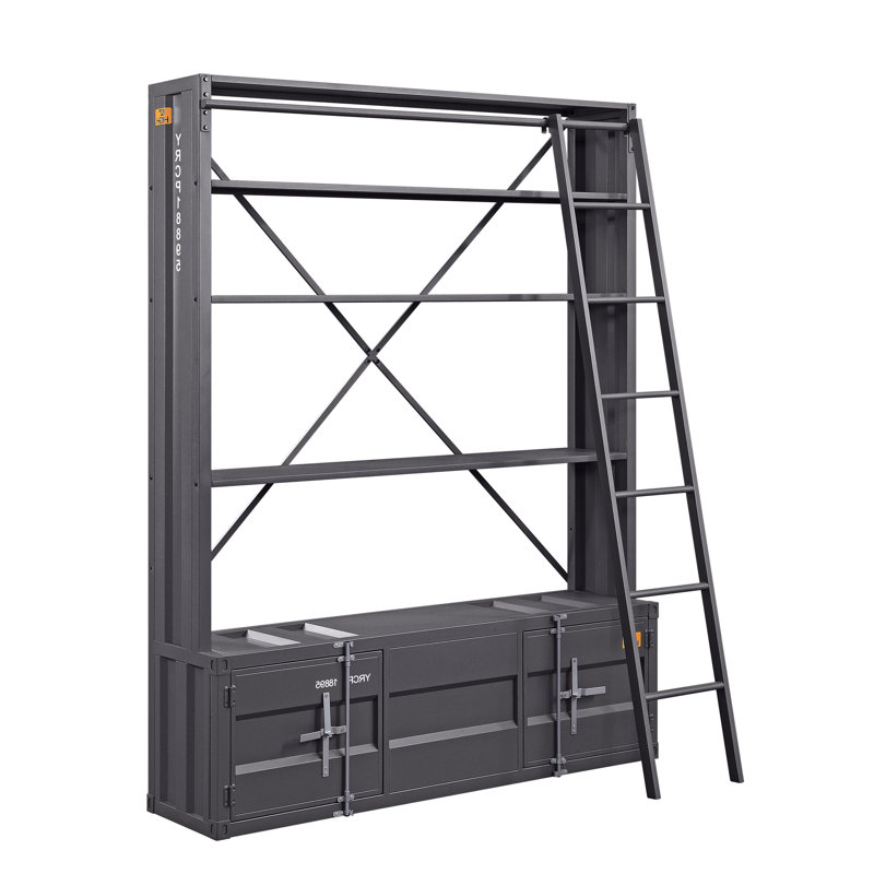 Medau Storage Bookcase, Gray