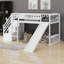 Lit mezzanine avec escalier et glissade-1092662480