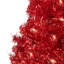 Arbre de Noël artificiel pré-éclairé pré-éclairé - rouge