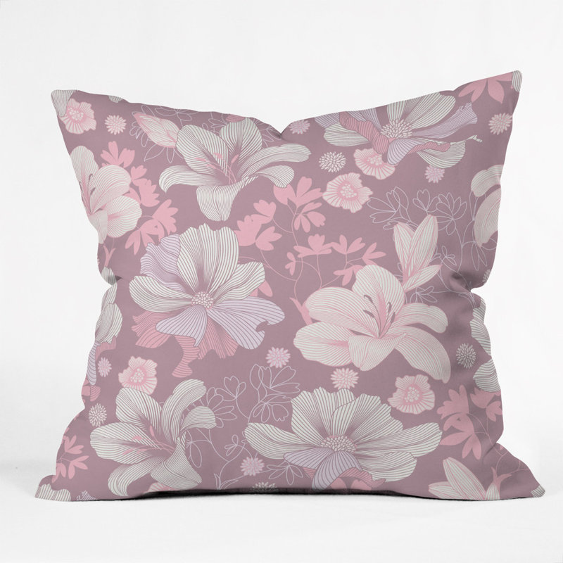 Polyester Throw Pillow, 20" x 20"