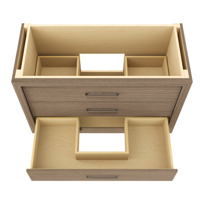 Avalon Three-Drawer Single Bath Vanity
